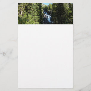 Verborgen Waterval in Grand Teton National Park Briefpapier