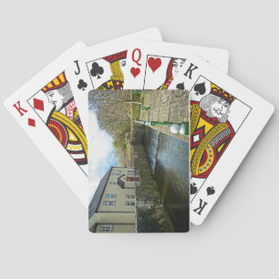 Verborgen waterweg pokerkaarten