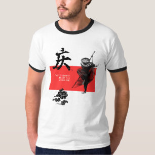 Verborgen Zwaard Samurai Krijger Shirt – streetwea