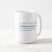 Verbrand de Mok van de Dog Coffee (Voorkant rechts)