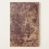 Verbrand na het schrijven van  grappig planner (Achterkant)