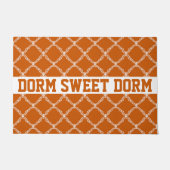 Verbrand Sinaasappel Cool Fun Dorm School Home Deurmat (Voorkant)