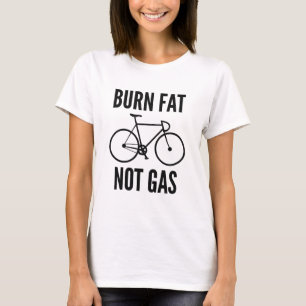 Verbrand vet niet gas t-shirt