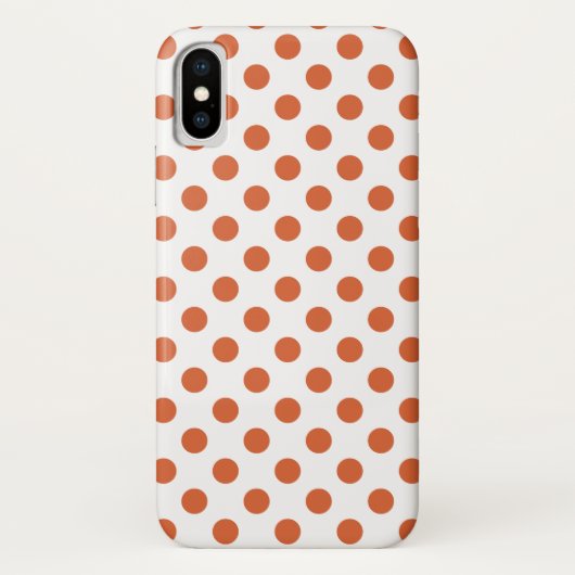 Verbrandde oranje pokstippen Case-Mate iPhone case (Achterkant)