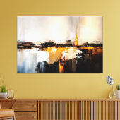 Verbrande Horizon Canvas Afdruk (Insitu (Woonkamer))