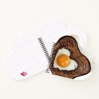 Verbrande Liefde - Ei in een Gat (Toast!) Notitieboek