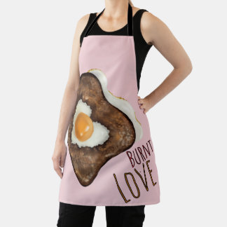 Verbrande Liefde - Ei in een Gat (Toast!) Schort