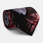 Verbrandend hart stropdas (Opgerold)