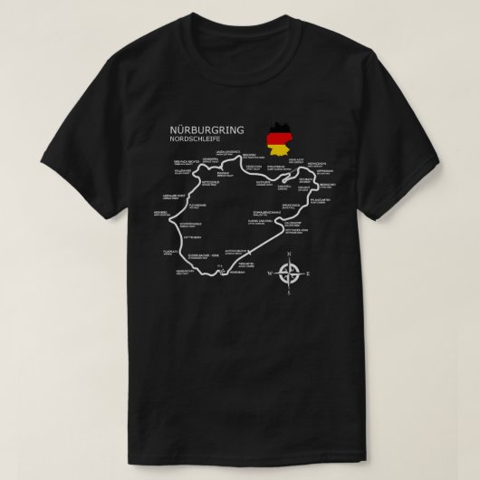 VERBRANDING NORDSCHLEIFE T-SHIRT (Design voorkant)