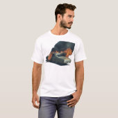 Verbrandingsauto T-shirt (Voorkant volledig)