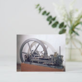 Verbrandingsmotor Briefkaart (Staand voorkant)