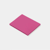 Verbrandingsroze Post-it® Notes (Schuin)