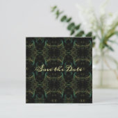 Verbreekbaar Abstract sparen de Datum Save The Date (Staand voorkant)