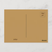 Verbreng me weg briefkaart (Achterkant)