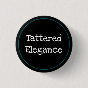 verbrijzelde elegantie ronde button 3,2 cm