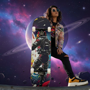 Verbrijzelde Realiteit - Kosmische Astronaut Skate Skateboard