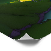 Verbroken Paarse Horizons V2 Poster (Hoek)