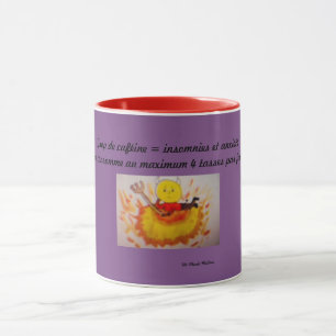 Verbruik van cafeïne mok