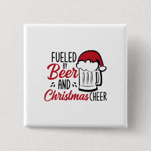 Verbruiksbrandstof door bier en kaf vierkante button 5,1 cm
