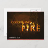 Verbruiksvuur - briefkaart (Voorkant / Achterkant)