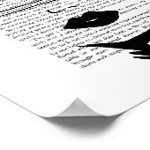 Verbruikt met Wonder (The Great Gatsby) Poster (Hoek)