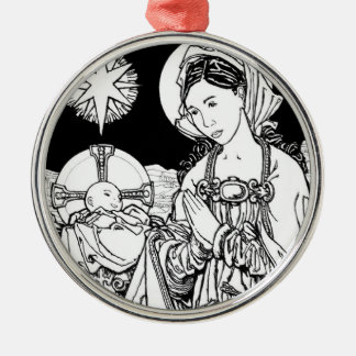 Verbum Caro Factum Est Metalen Ornament