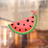 Verchokt Kawaii Watermelon Raamsticker (Vel 2)