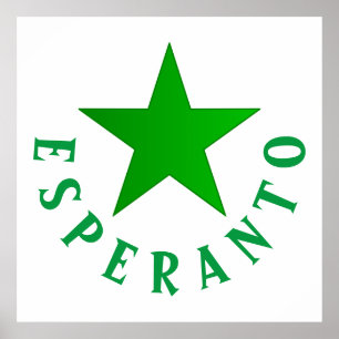 Verda Stelo (Esperanto Star) Poster