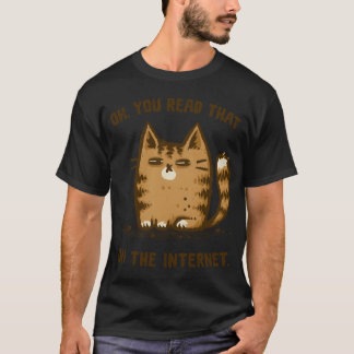 Verdacht kattencadeau t-shirt