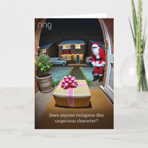 Verdacht Kerstfeest Wenskaart 2024 Feestdagen Kaart