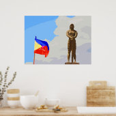 Verdachte van de vrijheid poster (Keuken)