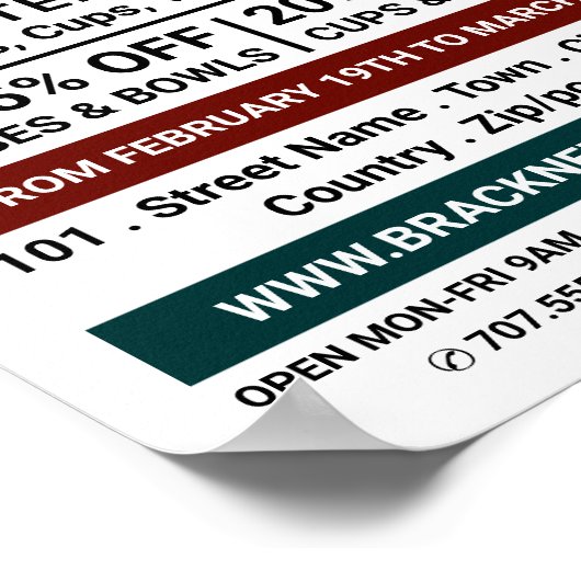 Verdampen, aardewerk, potten en omkeren poster (Hoek)