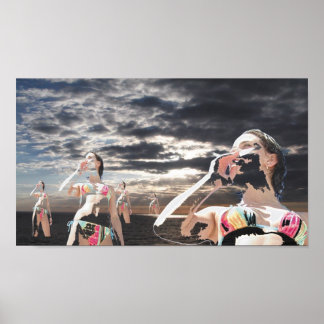 verdamping in de heavans - Gepersonaliseerd Poster