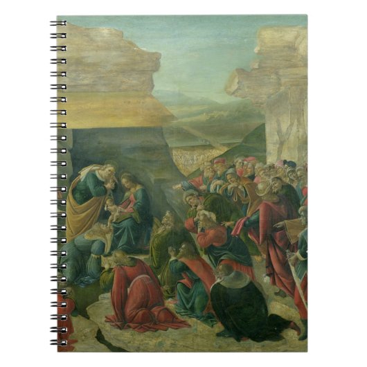 Verdamping Magi, c.1480 (tempera op het paneel) ( Notitieboek (Voorkant)