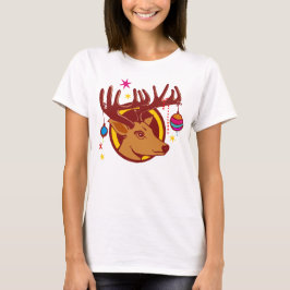 Verdamping rendieren / droog / kerstbomen t-shirt