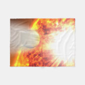 Verdamping van de atmosfeer van HD 189733b Fleece Deken (Voorkant (Horizontaal))