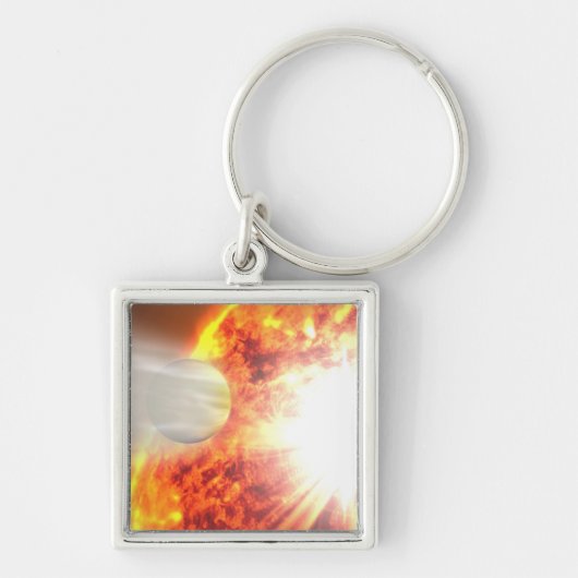 Verdamping van de atmosfeer van HD 189733b Sleutelhanger (Voorkant)