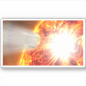 Verdamping van de atmosfeer van HD 189733b Sticker (Voorkant)