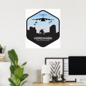 Verdansk Warzone Battle Royale Poster (Thuiskantoor)