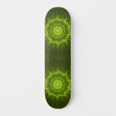 Verdant Pulse – The Bloom of Energy Skateboard (Voorkant)