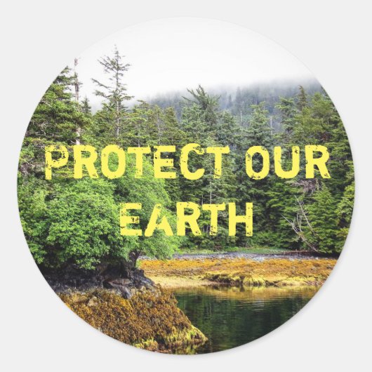 Verdant Uitzichten Sticker (Voorkant)