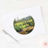 Verdant Uitzichten Sticker (Envelop)