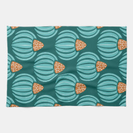 Verdant Whimsy Bud- Blauw Theedoek