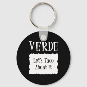 Verde - Hot Packet Halloween Taco Kostuum Sleutelhanger