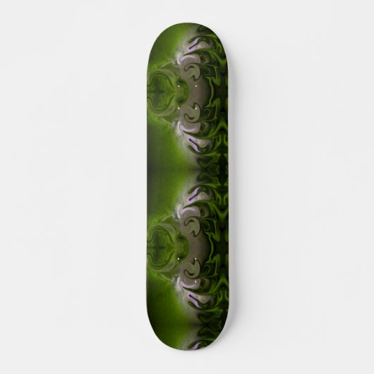 verde pistacho remolino skateboard (Voorkant)