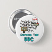 Verdedig de BBC Ronde Button 5,7 Cm (Voorkant /achterkant)