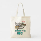 Verdedig de BBC Tote Bag (Achterkant)
