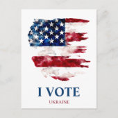 Verdedig de Oekraïense politiek Briefkaart (Voorkant)