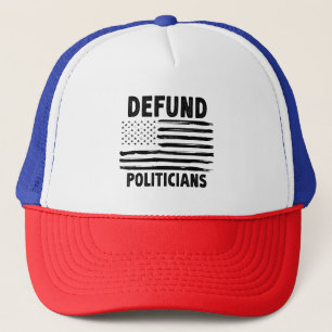 Verdedig de politici en retro Amerikaanse gift Trucker Pet