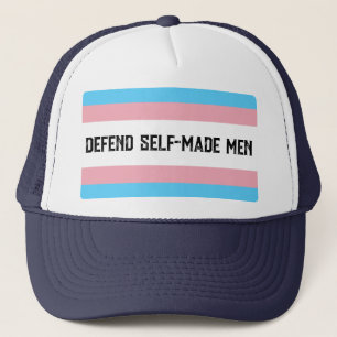 Verdedig de trans mannen trucker pet